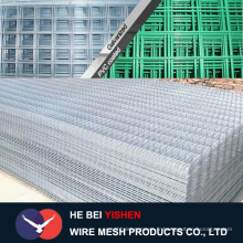 Panneaux à mailles métalliques galvanisées à prix avantageux / fabrication de panneaux à clôture en fil soudé